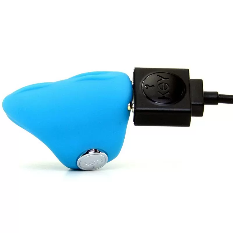 Водонепроницаемый вибромассажер на палец Pyxis - Blue