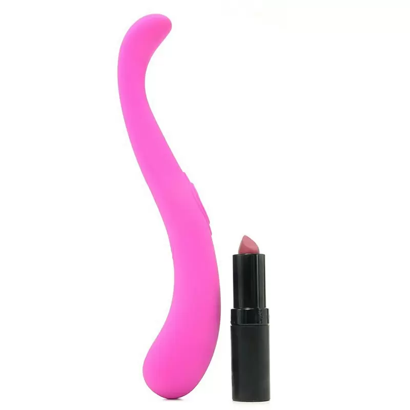 Двухсторонний вибромассажер Celeste 9Х для стимуляции точки G – розовый