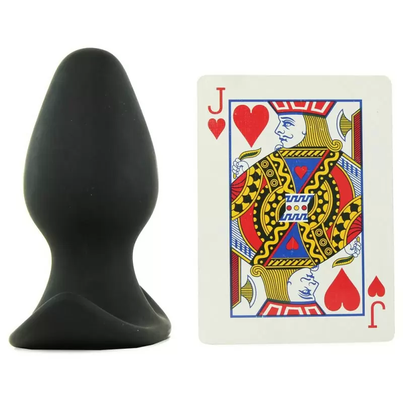 Анальная пробка Silicone Perfect Plug – черный