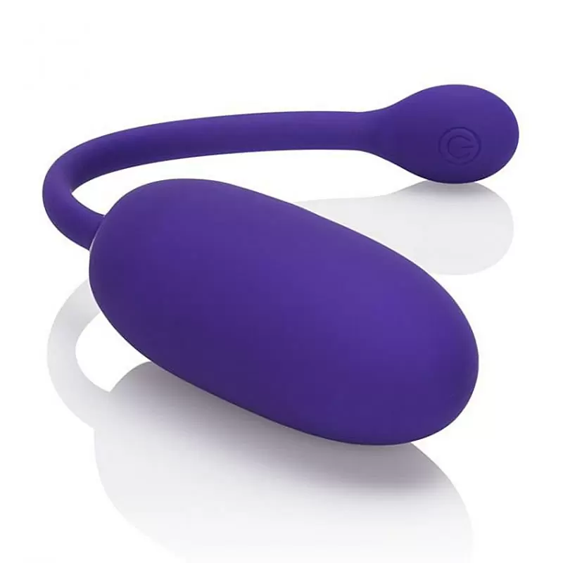 Перезаряжаемое вибро-яйцо Rechargeable Kegel Ball Starter - фиолетовый