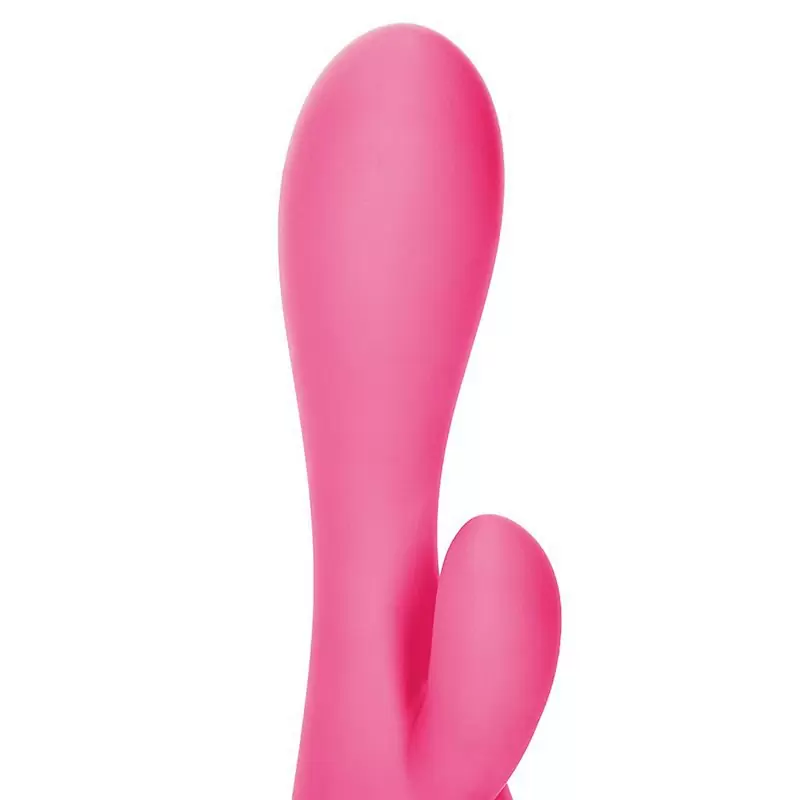 Вибромассажер со стимулятором клитора Impress Petite Dove перезаряжаемый – розовый