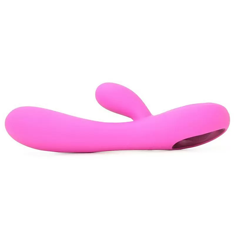 Перезаряжаемый вибромассажер UltraZone Tease 6x со стимуляцией клитора – розовый