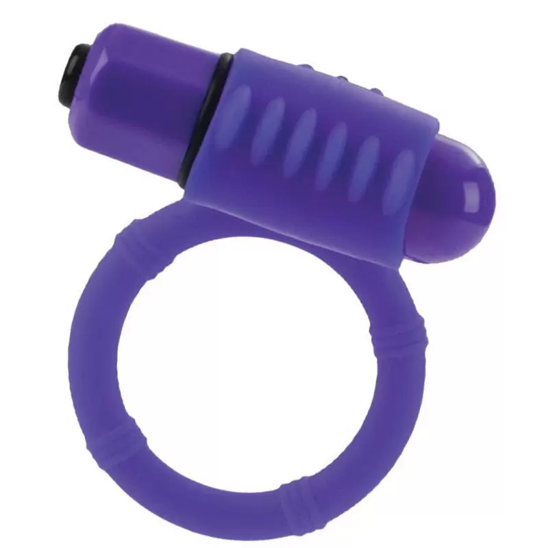 Эрекционное кольцо Lia Magic Rings с двумя положениями – фиолетовый