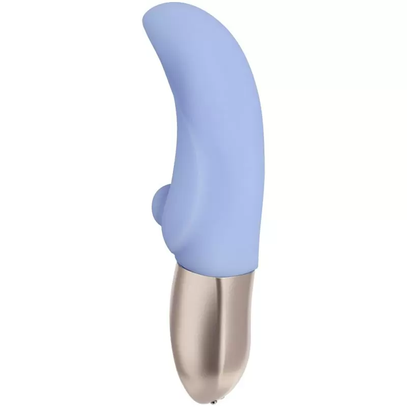 Мощный вибратор-кролик Fun Factory Cayona, 6 режимов, 17,5 см, голубой