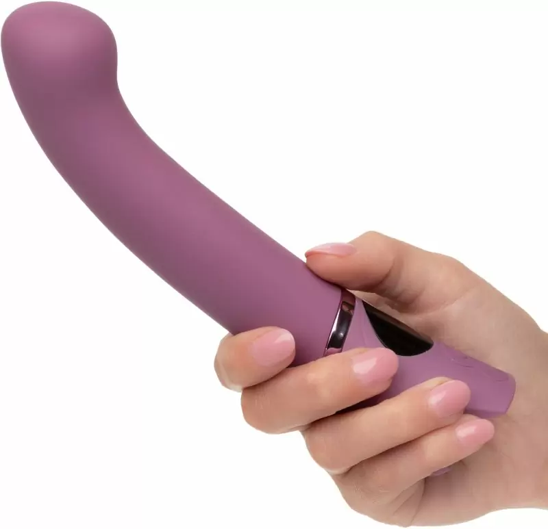 Изогнутый вибратор ORGASMATRON DIGTL G-WND, 19,75 см, силикон, фиолетовый