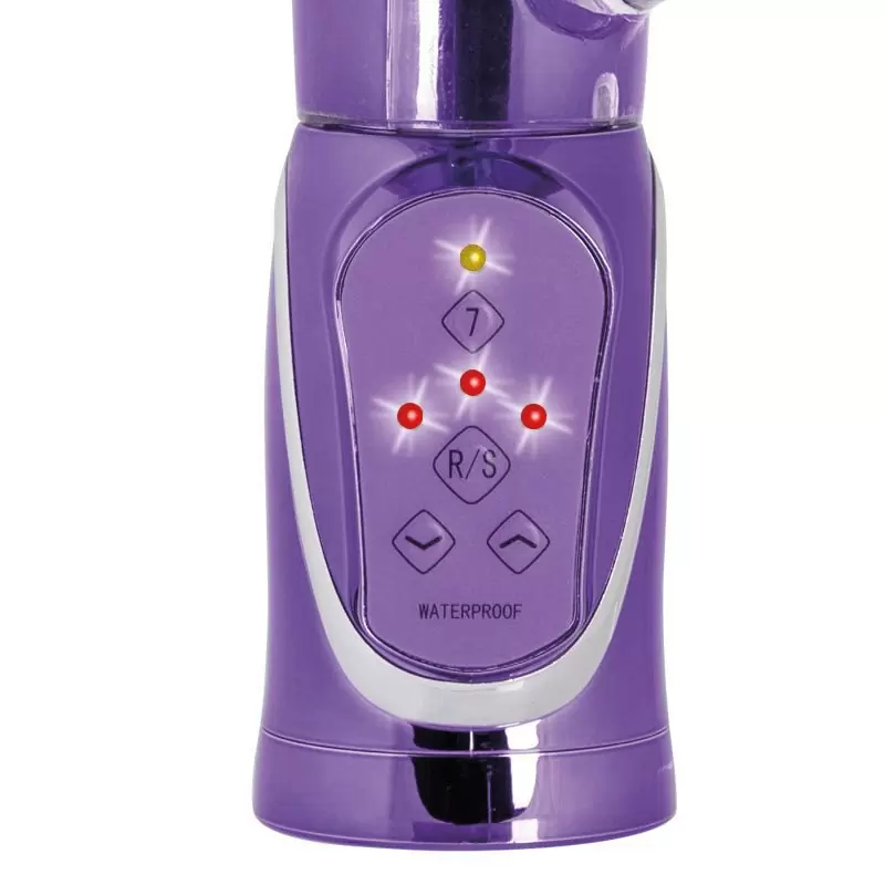 Вибромассажер Хай-Тек Enchanted Thrusting Butterfly – фиолетовый