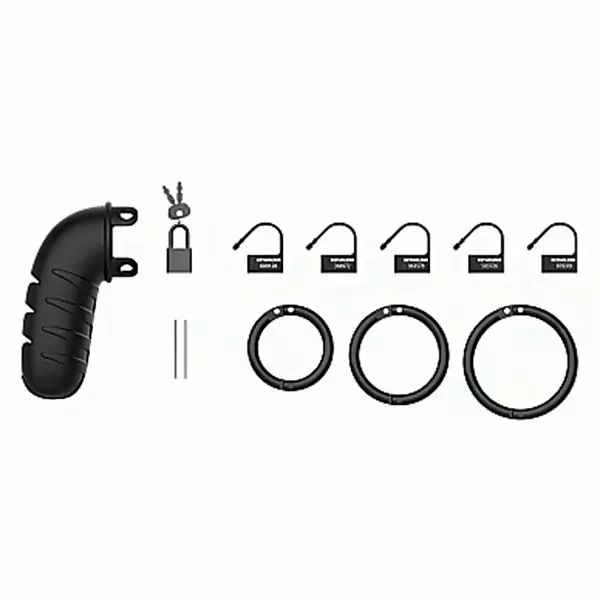 Насадка на пенис из силикона Model 09 - Chastity - 5.3