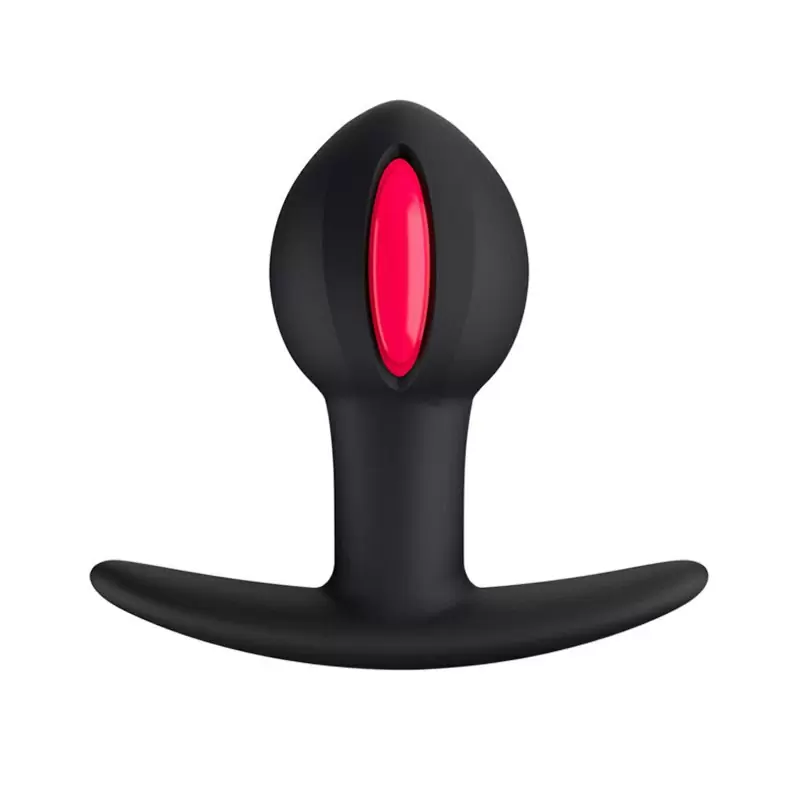 Анальный стимулятор B Ball Uno со смещенным центром тяжести – черный с малиновым