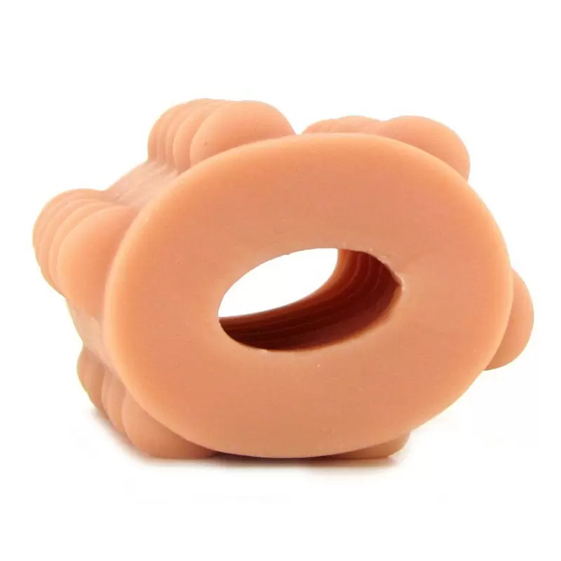 Насадка-мастурбатор TLC CyberSkin Reversible Stroker – телесная