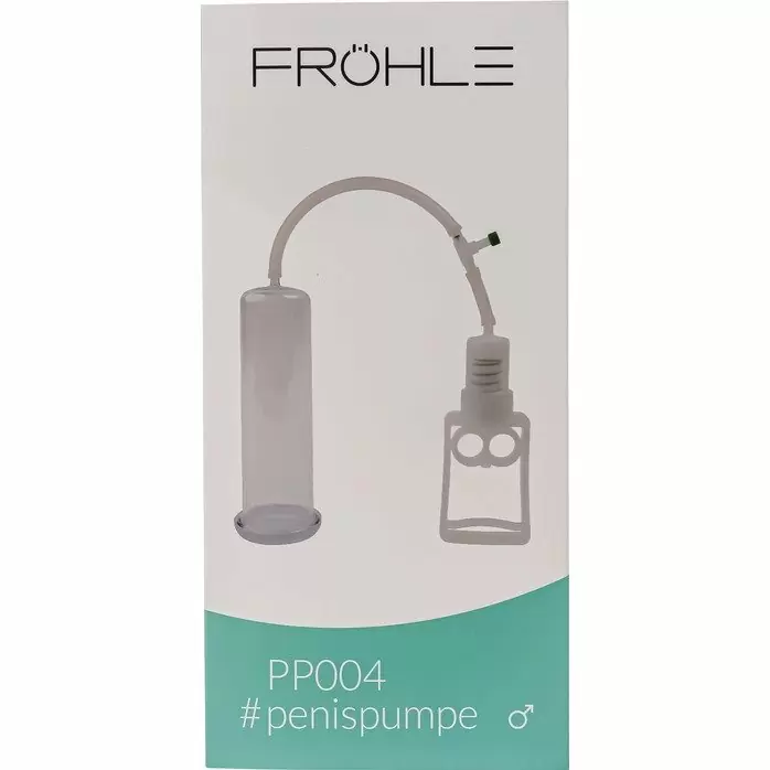 Вакуумная помпа FROHLE с насосом в виде поршня — длина 20 см, диаметр 5,5 см