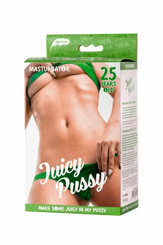 Возрастной мастурбатор TOYFA Juicy Pussy Hot 25 летняя - телесный