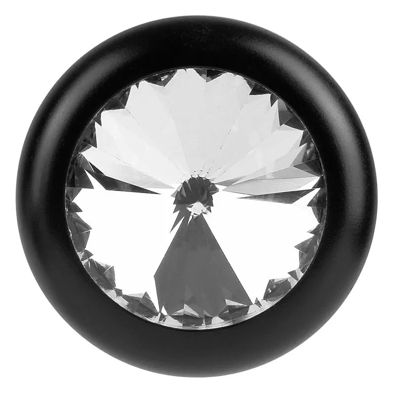 Анальная пробка Luv Plug алюминиевая – черная	