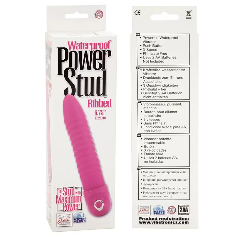 Вибростимулятор Power Stud Ribbed Vibe