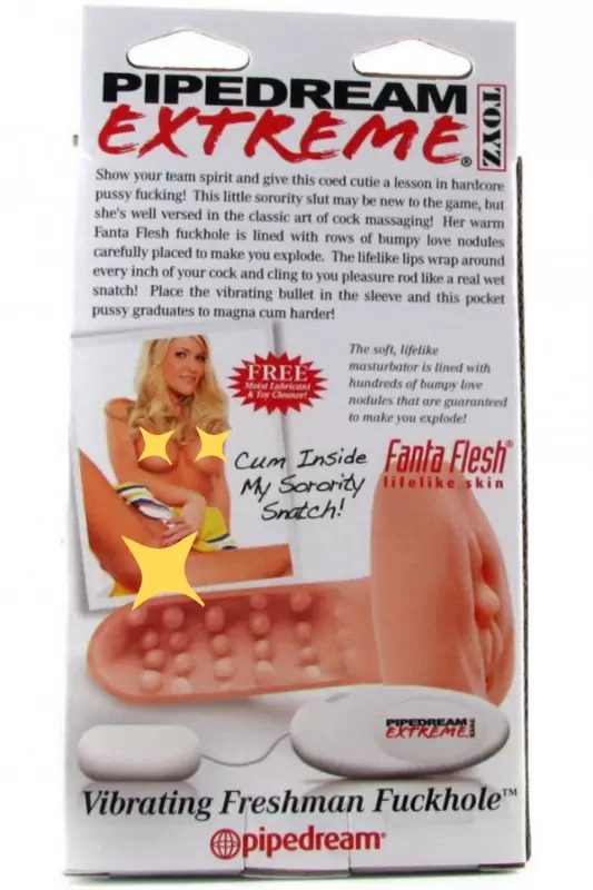 Вагина-мастурбатор Freshman Fuckhole с вибрацией