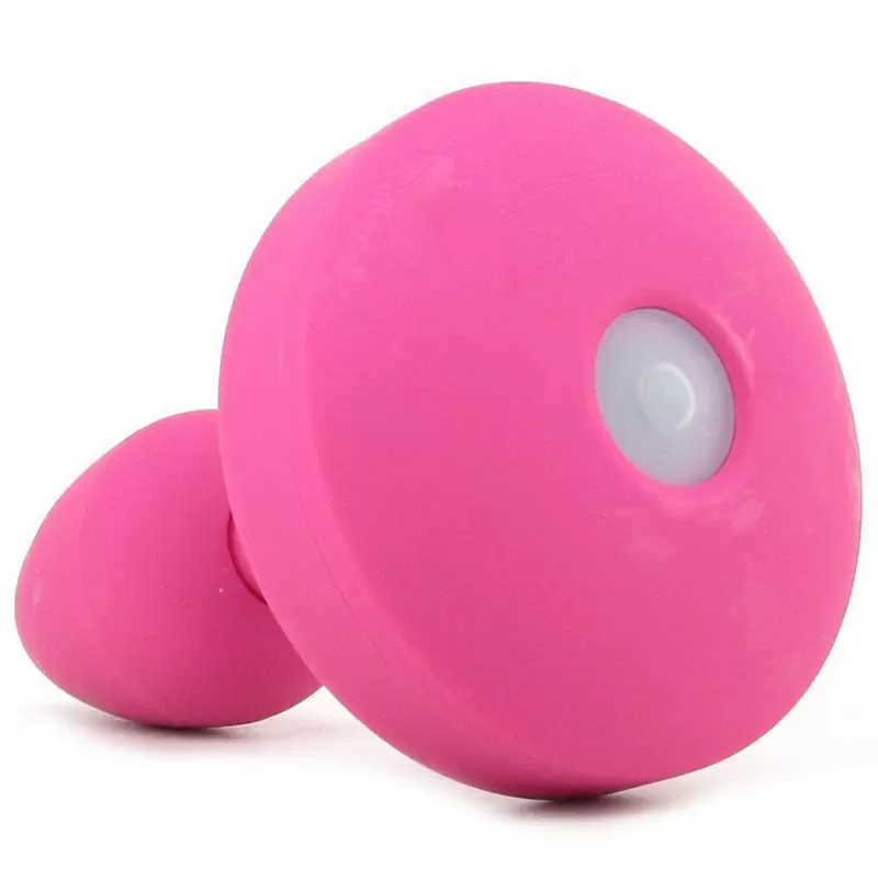 Анальная пробка Flexi Risque с вибрацией – розовый