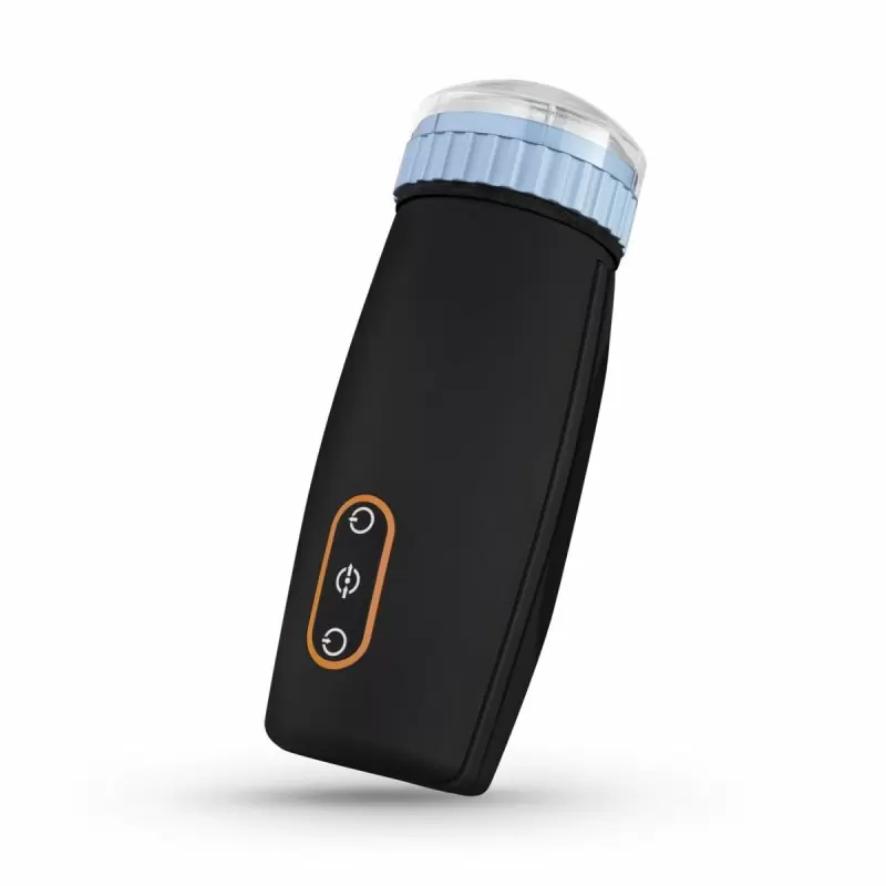 Автоматический мастурбатор с толкательными и сосущими движениями Cruizr CM05. 6 режимов работы, АБС/ТПЭ, 16.8 см