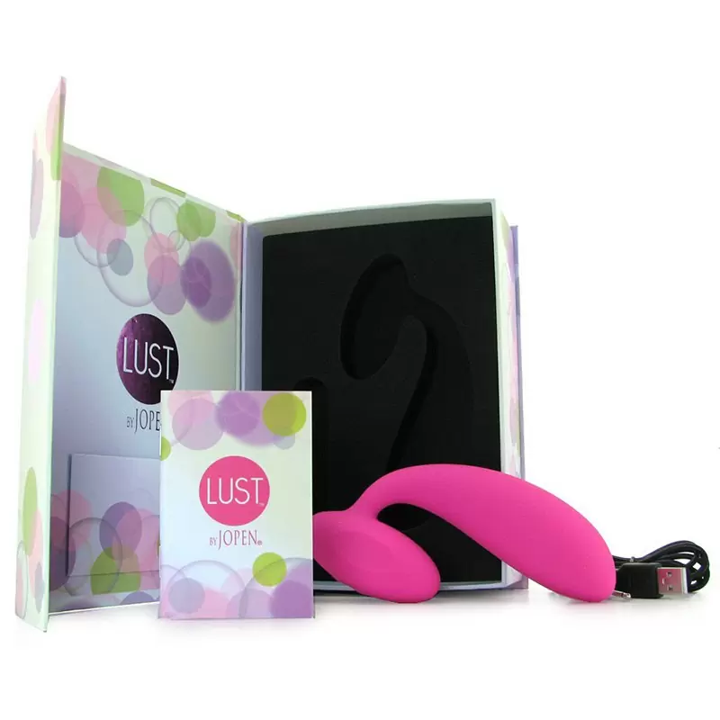 Вибромассажер изогнутый Lust by Jopen L10 – розовый