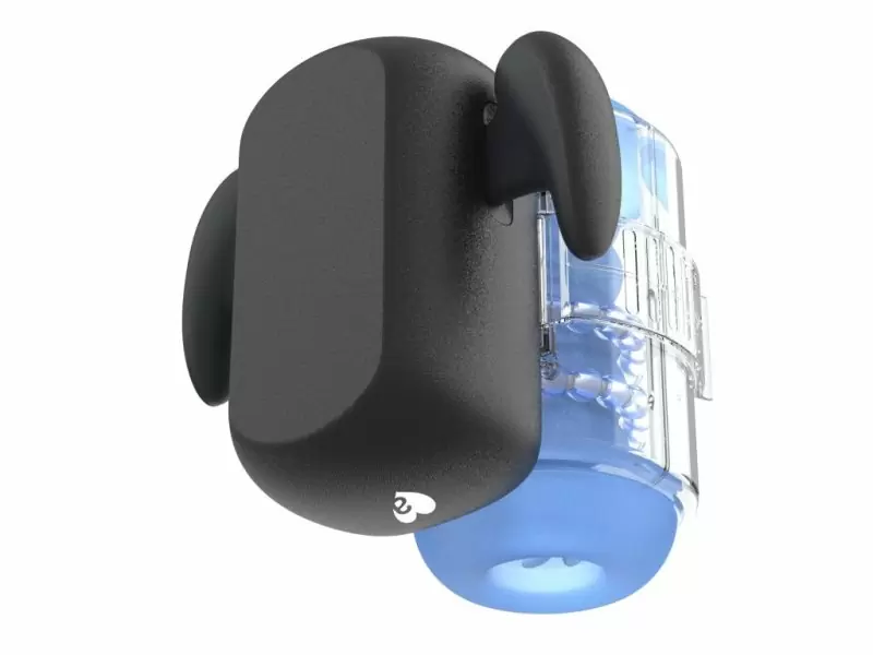 Инновационный робот-мастурбатор Black Knight Massaging Beads, Amovibe