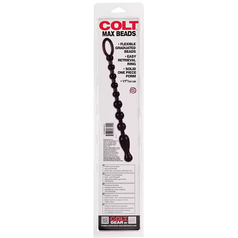 Анальная цепочка COLT Max Beads