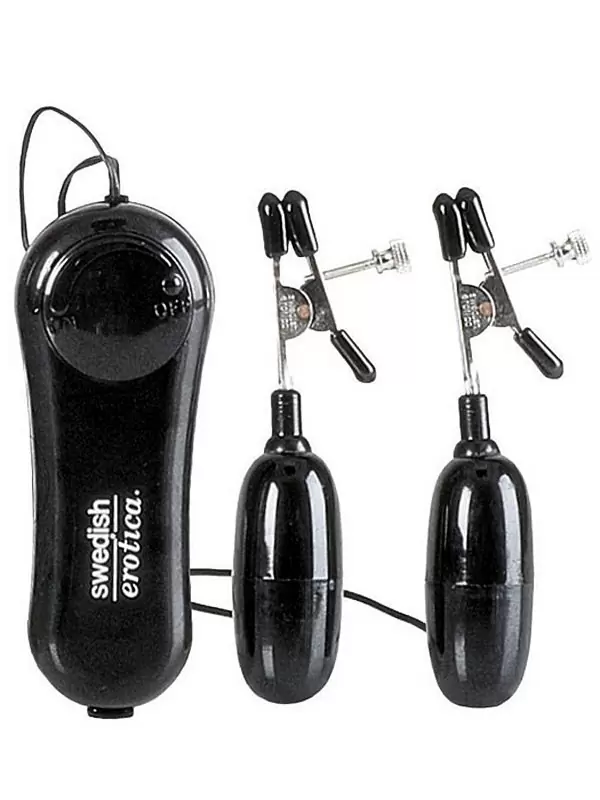 Зажимы для сосков Vibrating Nipple Clamps