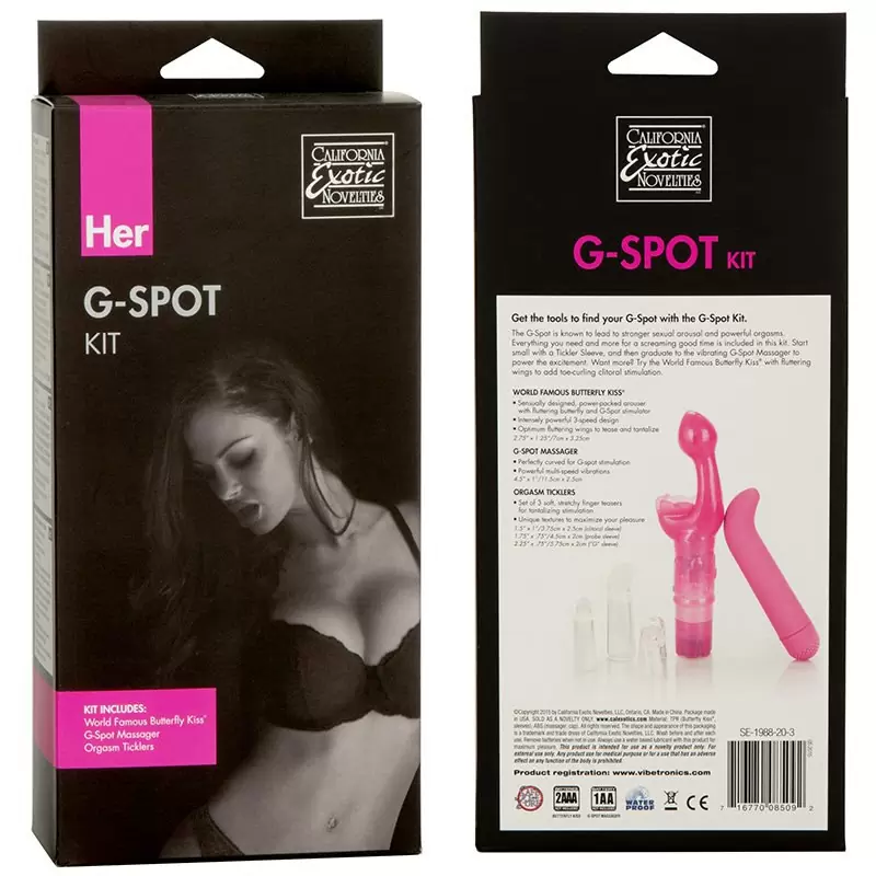 Набор Her G-Spot Kit для стимуляции точки G – розовый