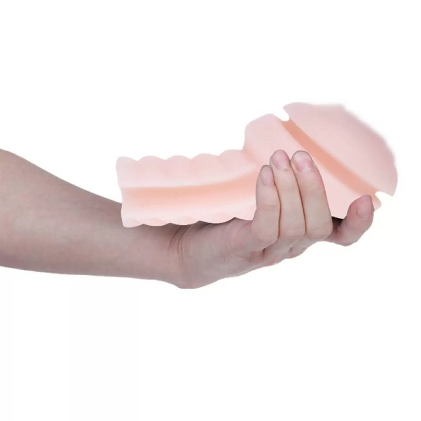 Мастурбатор вагина в тубусе Crazy Bull Delia с вибрацией и креплением-присоской – телесный