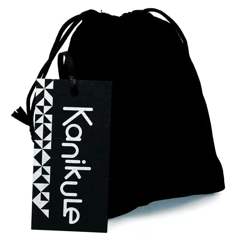 Средняя алюминиевая анальная пробка Kanikule Medium с кристаллом в форме сердца – серебристый с прозрачным