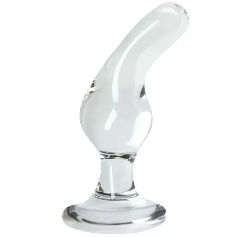 Анальная пробка из стекла Crystal Glass – прозрачная