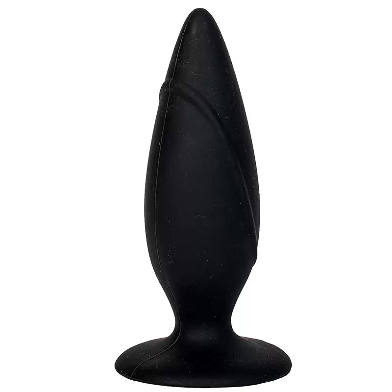 Анальная пробка Mojo Spades Small на присоске – черная