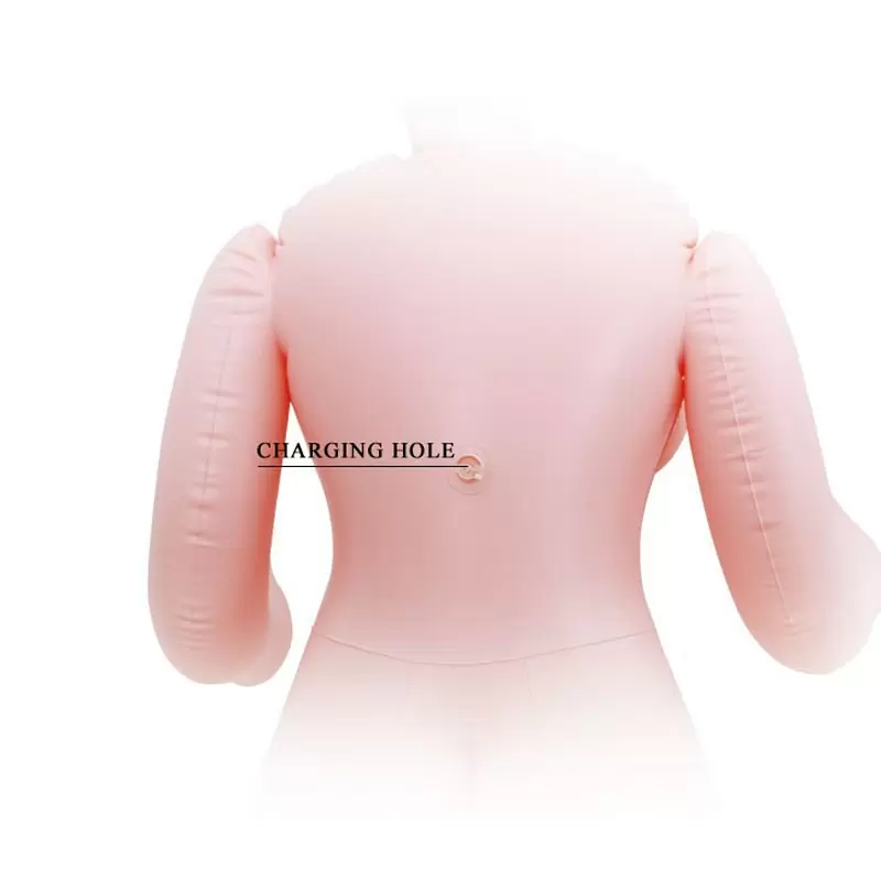 Надувная кукла с вставкой вагина-анус с вибрацией и голосом Baile 