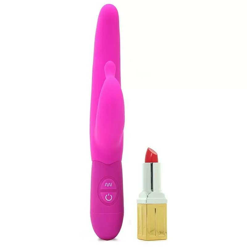 Вибромассажер 10-Function Teasing Tickler – розовый