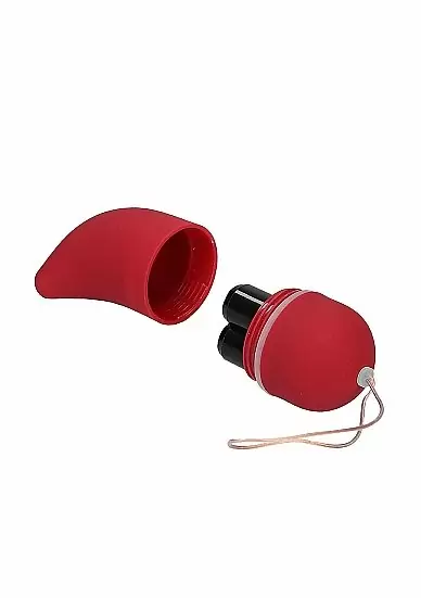 Виброяйцо для стимуляции точки G с пультом управления Medium Wireless Vibrating G-Spot Egg (Красный)