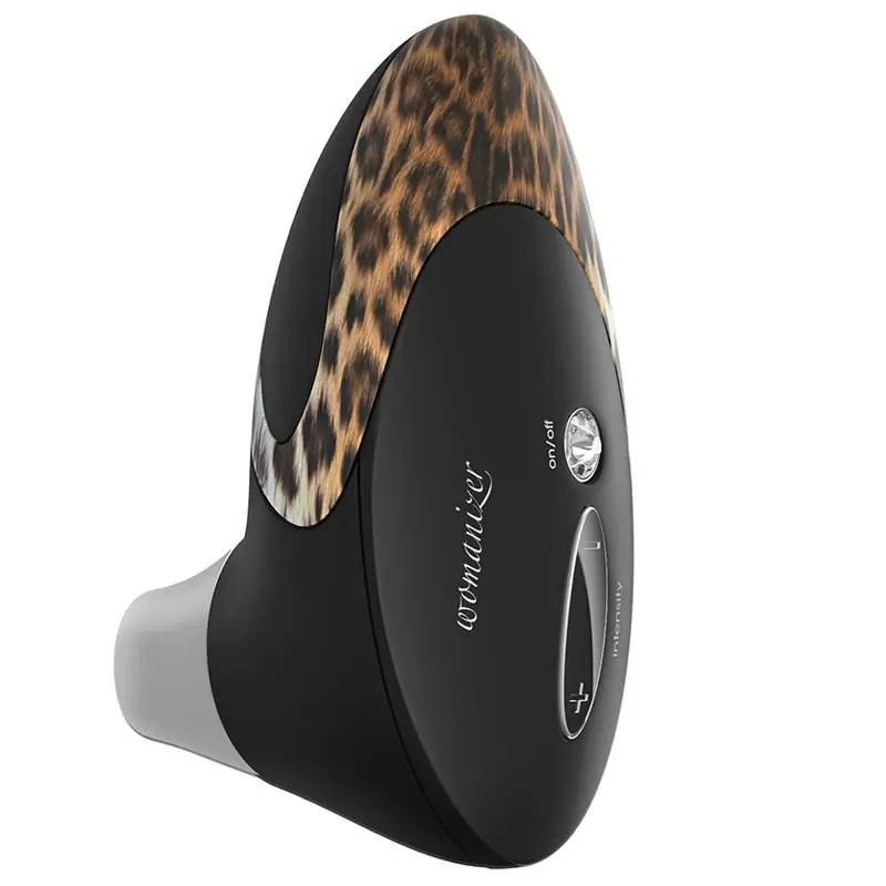 Бесконтактный клиторальный стимулятор Womanizer Pro – черный с леопардовым