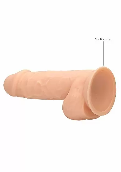 Фаллоимитатор Silicone Dildo With Balls - 21,6 см. 