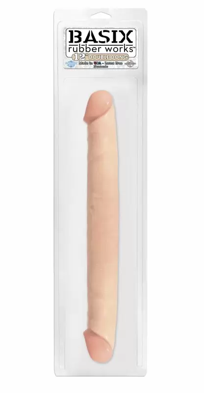 Двойной фаллоимитатор Basix 12