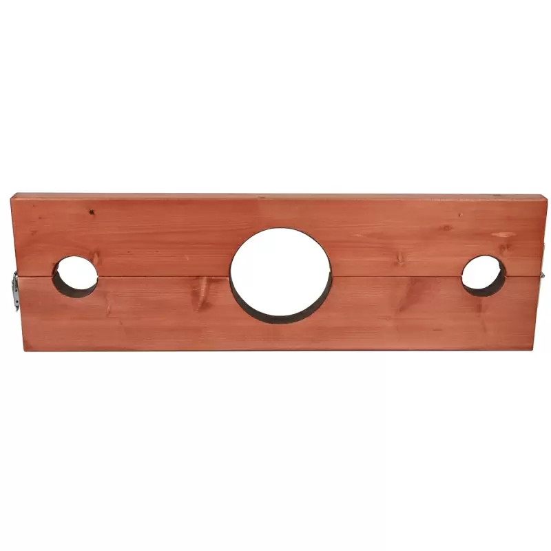 Деревянные колодки АГФ для шеи и рук - красный