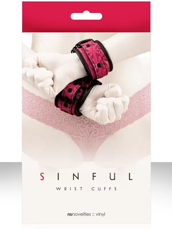 Наручники соединенные цепью Sinful - Wrist Cuffs