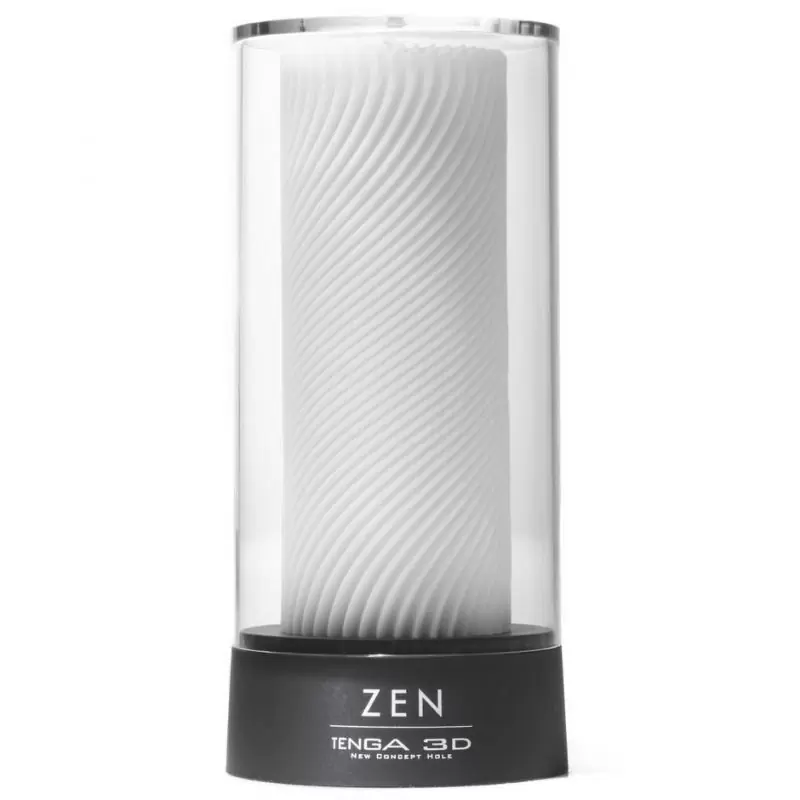 Универсальный мастурбатор Tenga 3D Zen – белый