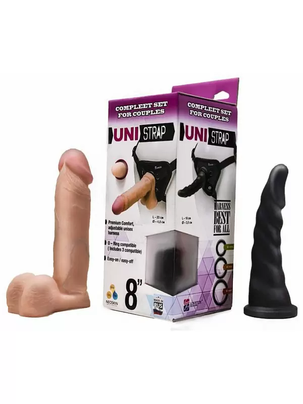 Универсальный пояс Harness Best For All Uni Strap с двумя насадками 8”