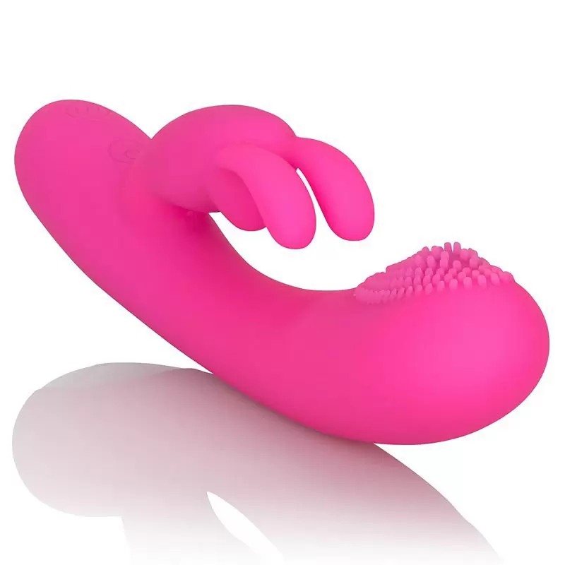 Вибромассажер Embrace Massaging Rabbit перезаряжаемый – розовый