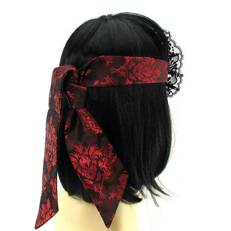 Маска на глаза Scandal Eye Mask – черно-красная