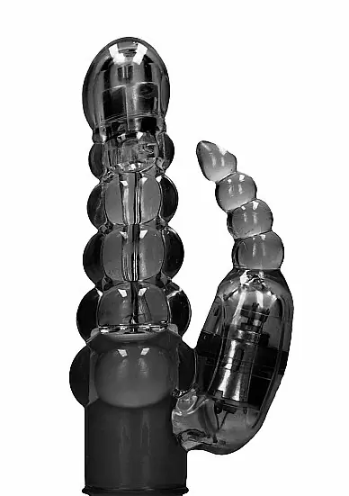 Вибратор кролик Rotating Bubbles - Black