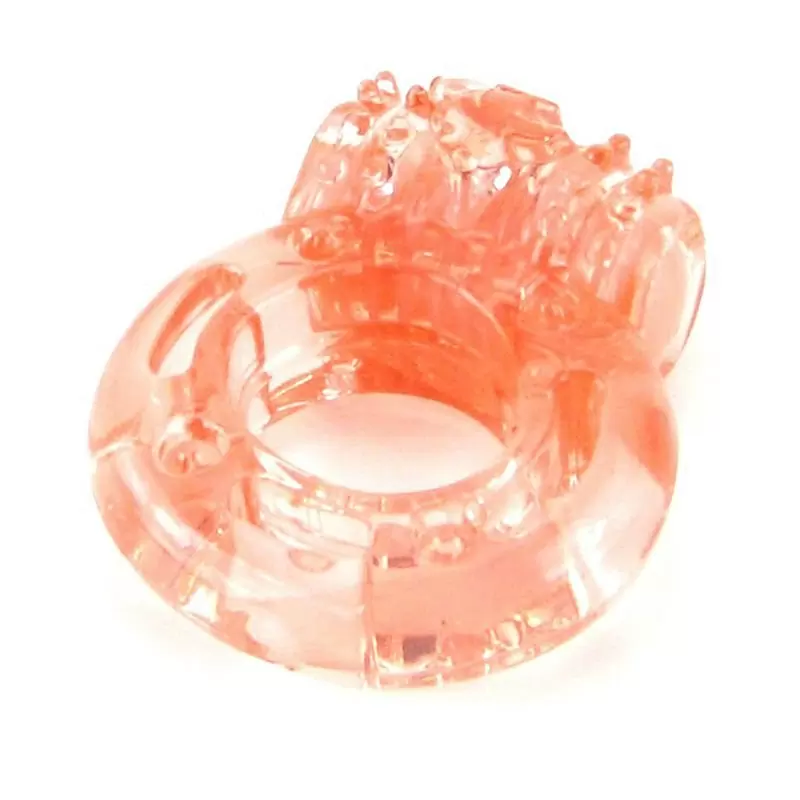 Виброкольцо на пенис Screaming O Plus утолщенное – оранжевый