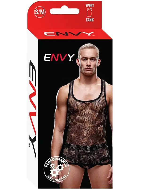 Мужская майка-борцовка милитари - S/M