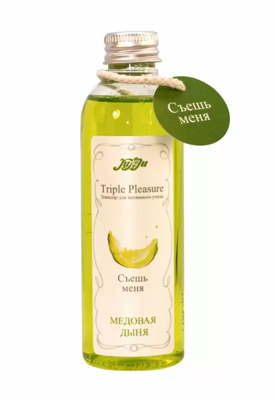 Эликсир для интимного ухода Triple Pleasure «Медовая дыня» – 130 мл