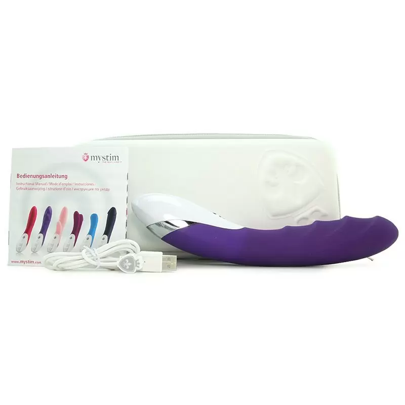 Вибромассажер Sassy Simon рельефный – фиолетовый