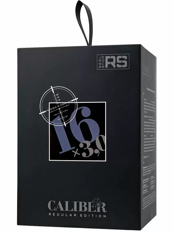 Реалистичный фаллоимитатор TOYFA RealStick CALIBER, 16 см, ПВХ