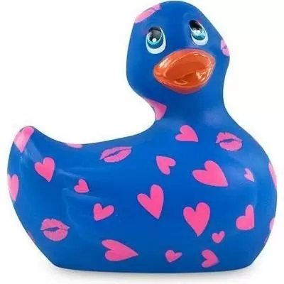 Вибратор-уточка Big Teaze Toys I Rub My Duckie 2.0, синий