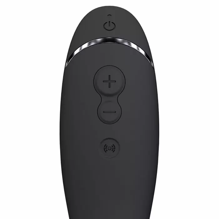 Изогнутый вибратор Womanizer OG Slate, 17,6 см, силикон, серо-коричневый