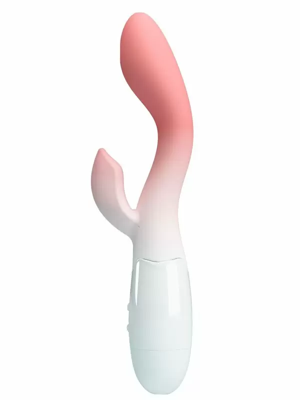 Вибратор-кролик Baile Brighty, 30 режимов, бесшумный, 10,5 см